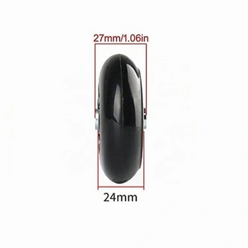 LOTOWELZON 2 náhradní kolečka pro kufry, inline brusle, vnější průměr 94 mm x vnitřní průměr 6 mm x