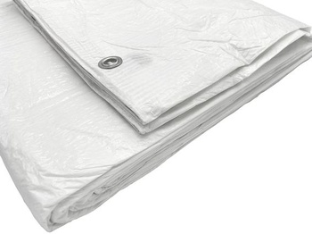 Autoplachta SKIR'CO, biela, 2 x 3 m – vodeodolná, 55 g/m² –…