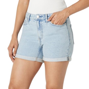 Dámske džínsové kraťasy Amazon Essentials slim-fit so stredným pásom a vnútorným švom 10,2 cm,