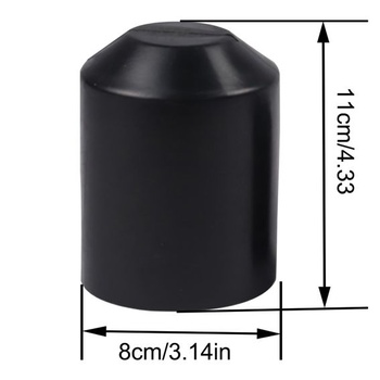 Zmršťovacie koncovky bužírok, zmršťovacie krytky na káble, zmršťovacia krytka 80 mm