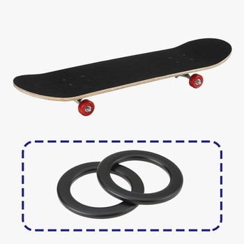 18dielna sada puzdier a truckov pre skateboard M8 Imperial kompatibilná s Bones Hardcore, čierna