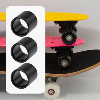 18dielna sada puzdier a truckov pre skateboard M8 Imperial kompatibilná s Bones Hardcore, čierna