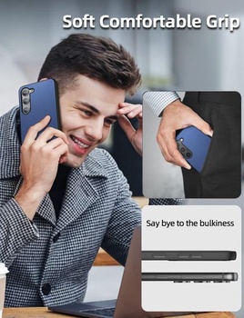 Púzdro X-level pre Samsung Galaxy S23, pravé silikónové kožené púzdro, tenké protišmykové,