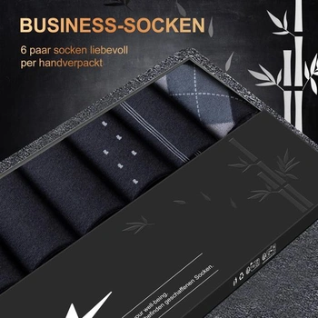 6 párů společenských ponožek Niorasen 37-42