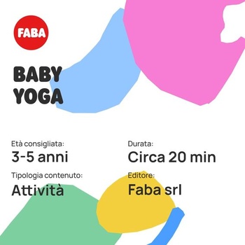 FABA - Zvuková figúrka, Farebná, Detská joga, FFR40004