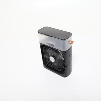 Přenosný ventilátor klimatizace, 4 v 1 osobní mini chladicí ventilátor s vodní mlhou, 3 rychlosti
