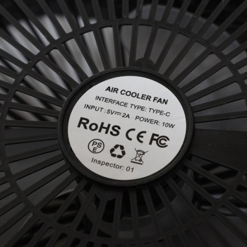 Přenosný ventilátor klimatizace, 4 v 1 osobní mini chladicí ventilátor s vodní mlhou, 3 rychlosti