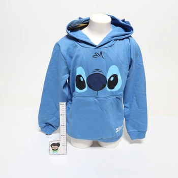 Dievčenská mikina Disney modrej farby