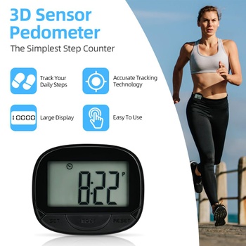 Krokomer Flintronic Chôdza 3D Krokomer Veľká obrazovka Krokomer Presný Krokomer Jednoduchý krokomer