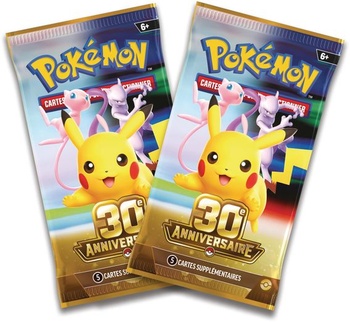 Pokémon: Pokémon TCG 30. výročie Mini Tin – Mew (1 samolepka, 1 ...