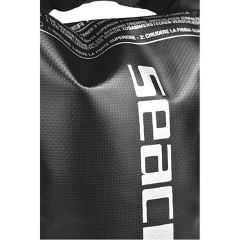 Seac Dry Bag, vodotěsný vak ideální pro potápění, plavbu lodí a cestování, černý, 1,5 litru