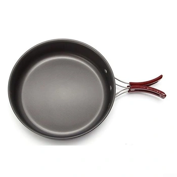 Kempingová pánev pro venkovní použití, 20 cm, hliník s…