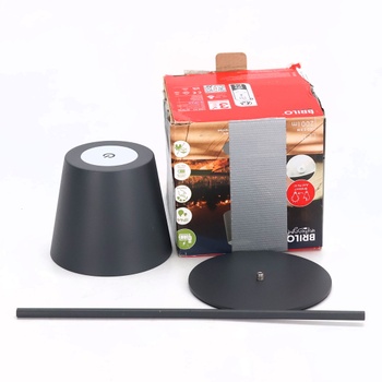 Stolová lampa Briloner čierna 36 cm