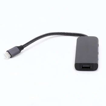 Adaptér USB-C s duálnym HDMI, dokovacia stanica Newmight 4 v 1 s USB-C pre dva monitory, vybavená 2