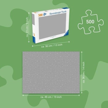 Ravensburger Puzzle 12000658 - Návštevníci záhrady - 500dielne puzzle pre dospelých a deti od 12 rokov,