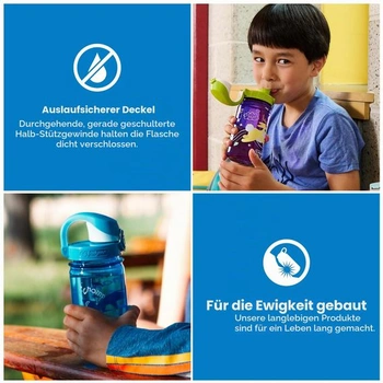 Láhve na vodu Nalgene OTF světle zelené 0,35 l
