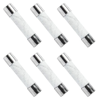 Náhradné poistky pre Generac, nahrádzajú 1000005117, 6,3 A, 250 V AC, 5 mm x 20 mm, 6,3 A (balenie 6