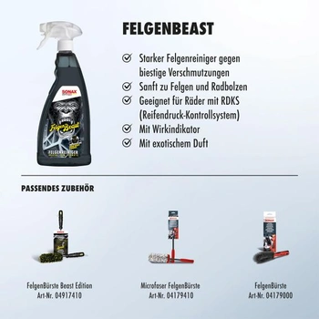 SONAX FelgenBeast (1 litr) 1 l (1 balení)