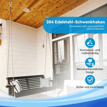 360° otočný stropní hák, ACESOME těžký otočný stropní hák, nosnost 500 kg, závěsný houpací hák,