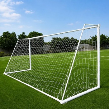 Sieť na futbal Hominas v bielej farbe