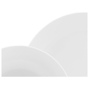 18dielna jedálenská súprava 20341 Luna White, porcelán, biela