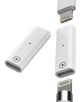 Adaptér Lightning na pero 1. generácie pre Apple (2 ks) pre nabíjací kábel pre iPhone, nabíjačka