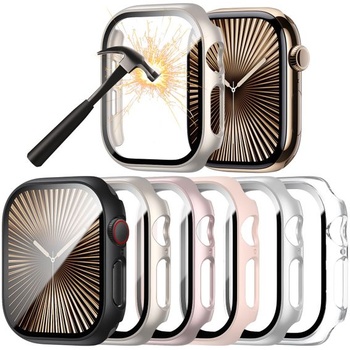 Balenie 6 ochranných puzdier s ochranou obrazovky kompatibilné s Apple Watch Series 10 42 mm,