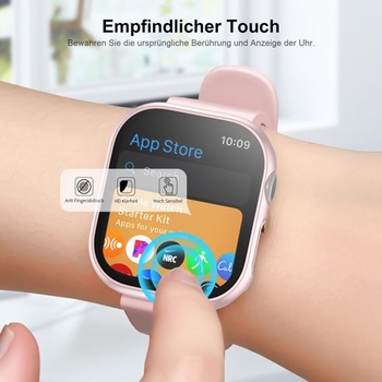 Balenie 6 ochranných puzdier s ochranou obrazovky kompatibilné s Apple Watch Series 10 42 mm,