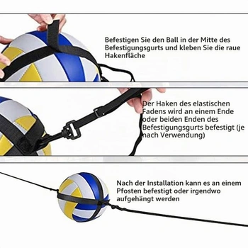 Tréningová pomôcka pre volejbal Kiuiom, sólový volejbalový trenažér pre tréning, volejbalové