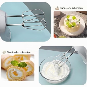 CHENNAN Sada 2 metličiek pre ručné mixéry, Náhradné metličky, Vysoko kvalitné náhradné metličky z
