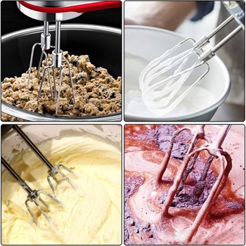 CHENNAN Sada 2 metličiek pre ručné mixéry, Náhradné metličky, Vysoko kvalitné náhradné metličky z