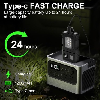 Flintronic Mini LED svítilna, LED pracovní světlo, COB pracovní světlo 1 kus