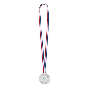 Boland 30841 - Sada medailí, každá s priemerom 6 cm, 3 medaily na stupne víťazov so stuhou na krku,