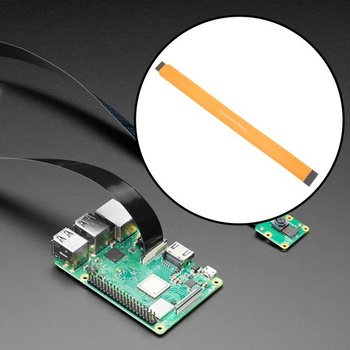 Flexibilný plochý kábel ECSiNG DSI FFC z 22pinového na 15pinový konektor kompatibilný s Raspberry