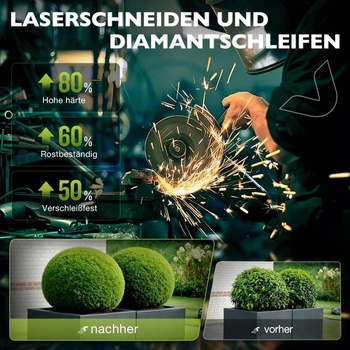 Nůž na trávu 80 mm Kompatibilní s vyžínačem Bosch Isio - Náhradní díl OE# F016800616 Nůž na trávu,