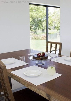 Lemos Home Prestieranie, Prestieradlá, 4 kusy, cca 46 x 36 cm, Bavlna, Veľa farieb (Biela), Biela 46x36