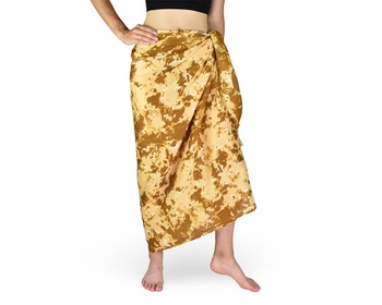 Sarong - Pareo REN, mraky, hnedá, II. akosť