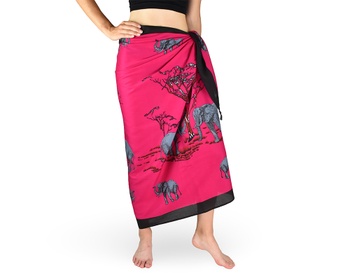 Sarong - Pareo REN, slony, ružová, II. akosť