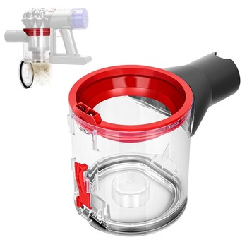 Nádoba na prach, kompatibilná s Dyson V7/V8 Pink