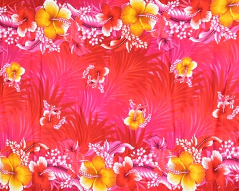 Sarong - Pareo REN, ibištek malý, červená, II. akosť