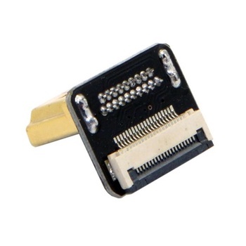 CY CYFPVHDMI HDMI HDMI konektor typu A (samec), 90 stupňů natočených nahoru pro leteckou fotografii