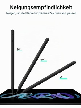 KEEPRO Pencil pre iPad 2018-2026, Rýchle nabíjanie, Odmietanie dlane, Pencil pre iPad