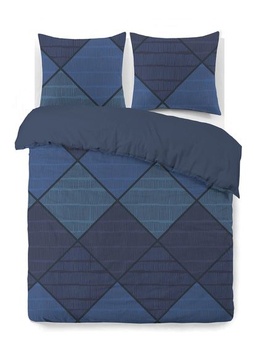 VISION - Sada obliečok na perinu Harold Blue - Obliečky na perinu 240x220cm s 2 zodpovedajúcimi