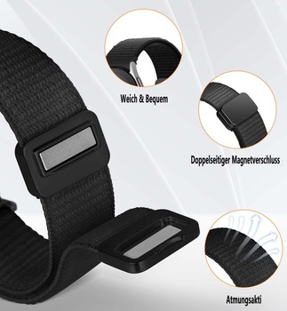 Magnetický náramok One-Click pre Samsung Galaxy Watch 7 6 5 4 FE, 40 mm 44 mm/6 a 4 Classic 47 mm