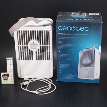 Chytrá stolní klimatizace Cecotec EnergySilence 500 DeskChill. 6 W, 500ml nádrž, dotykové ovládání,