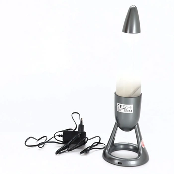 BUKI SP010 - Magma lampa 35 cm s LED diodami 7 barev a automatickou změnou barev – bezpečná kovová
