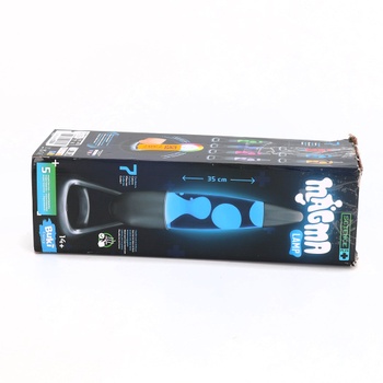 BUKI SP010 - Magma lampa 35 cm s LED diodami 7 barev a automatickou změnou barev – bezpečná kovová