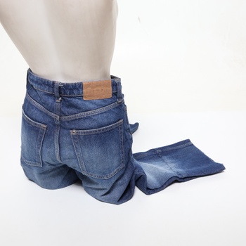 Dámske modré nohavice, 36 EUR H&M