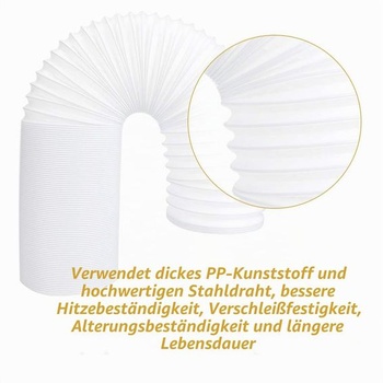 Odvetrávacia hadica CestMall 5,9palce biela