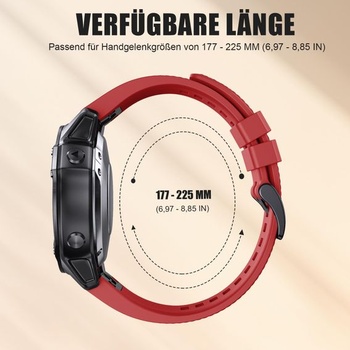 Quickfit 22mm remienok pre Garmin Fenix ​​5/5 Plus/6/6 Pro/7/7 Pro, Quickfit 22mm remienok pre